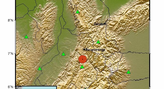 Nuevo temblor en Colombia: este viernes se registró un sismo