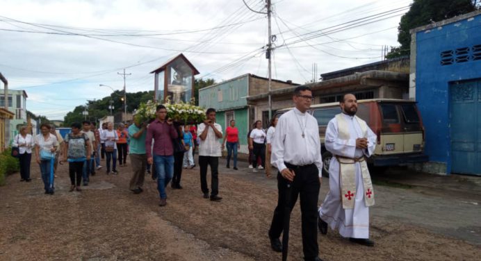 Santo Domingo de Guzmán fue homenajeado por feligresía de Las Cocuizas