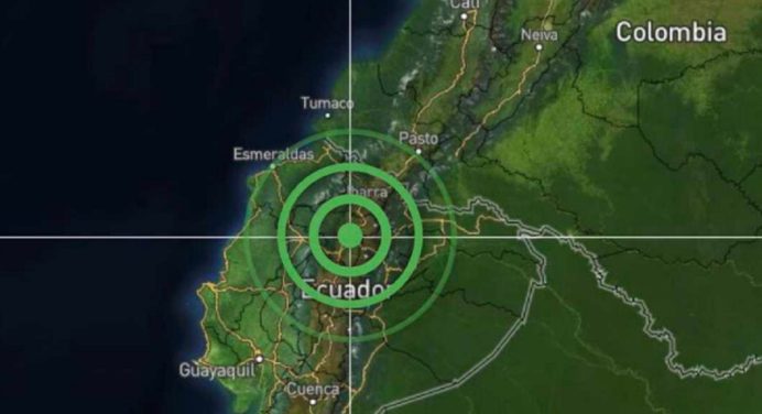 Sismo de magnitud 4,1 en la provincia amazónica de Ecuador