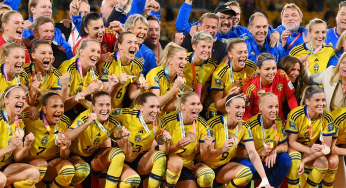 Suecia gana tercer lugar de la Copa Mundial Fútbol Femenino