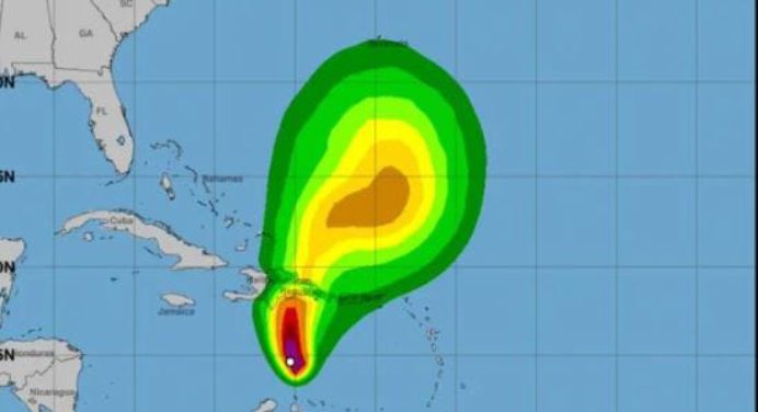 Tormenta Franklin pasa por Venezuela con fuertes lluvias
