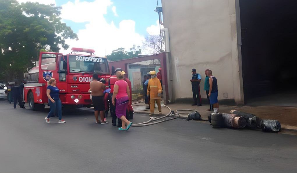 Bombona de gas explotó en Las Cocuizas