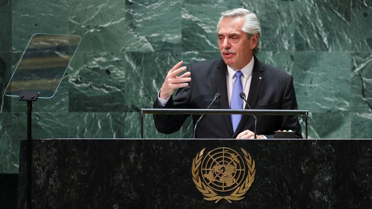 Alberto Fernández solicita el cese del bloqueo a Cuba y Venezuela en la ONU