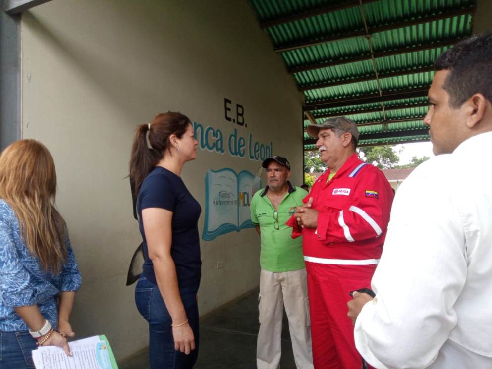 La Alcaldesa Ana Fuentes supervisó labores