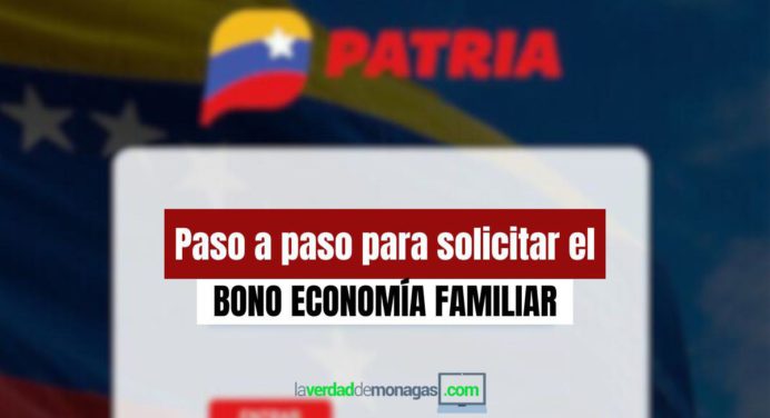 Así puedes solicitar el Bono Economía Familiar de septiembre. Sigue paso a paso las instrucciones