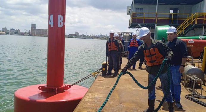 Boyas venezolanas serán instaladas en el Sistema de Señalización en el Lago de Maracaibo