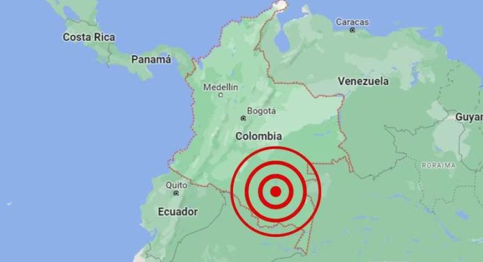 Colombia se estremece con sismo de 5,1 en la escala Richter