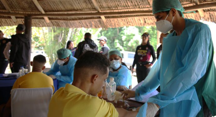 Gobernación brinda jornada médica a 157 privados de libertad en el Cicpc Monagas