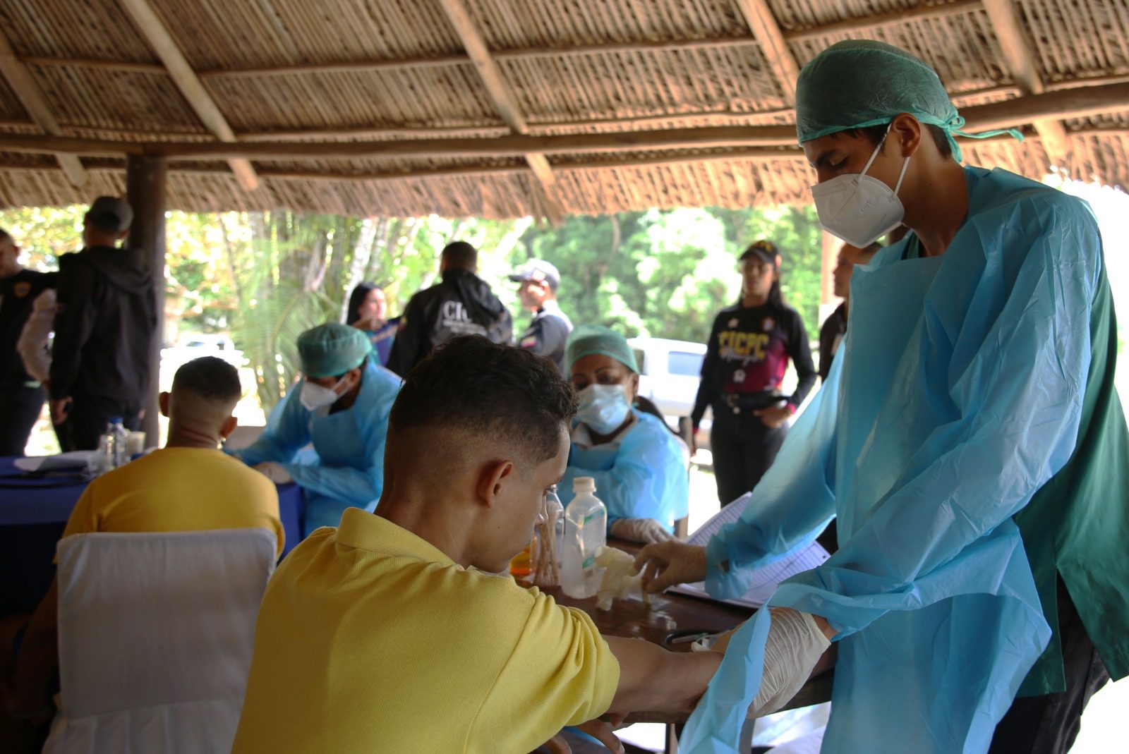 Gobernación brinda jornada médica a 157 privados de libertad en el Cicpc Monagas