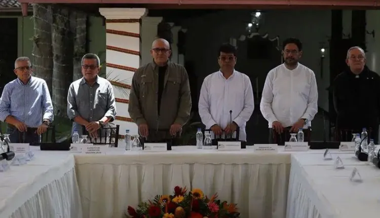 gobierno de colombia y eln culmina en caracas cuarto ciclo de la mesa de dialogos de paz laverdaddemonagas.com los representantes del gobierno y el eln