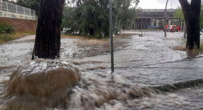 Huracán Dana deja inundaciones en el metro y calles de Madrid