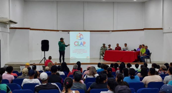 Líderes del Clap asisten a taller de formación y concientización en el municipio Cedeño