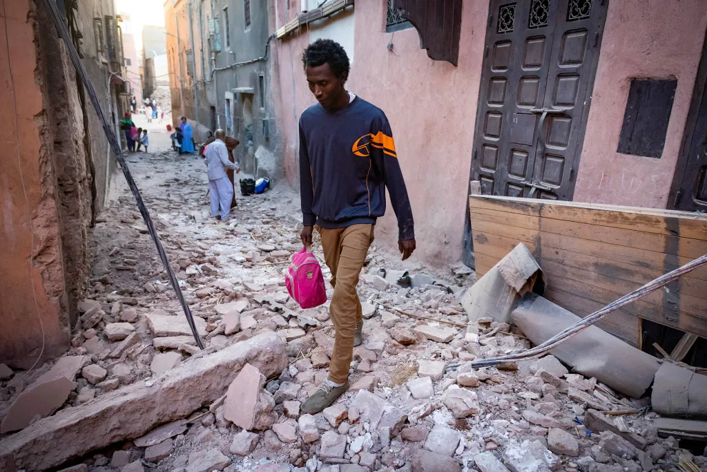 Terremoto deja destrucción en Marruecos. | Foto: Web