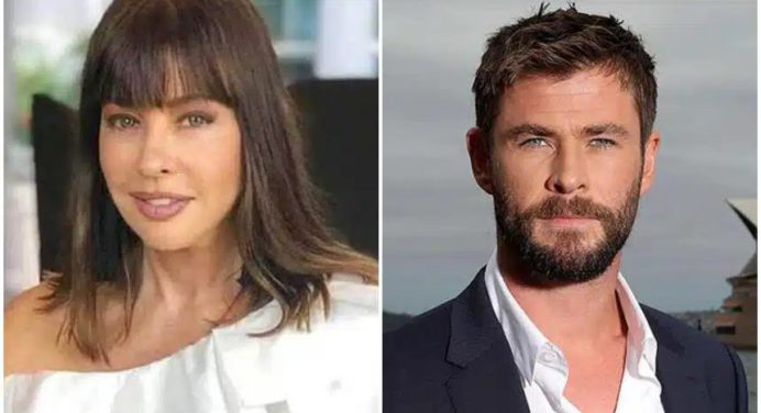 Mimí Lazo estuvo muy cerquita de Chris Hemsworth ¿Quiéres saber dónde?