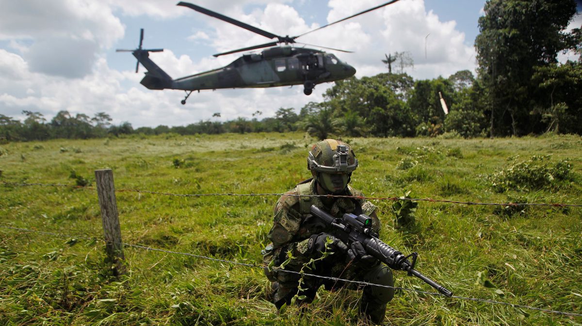 Operación militar en Colombia