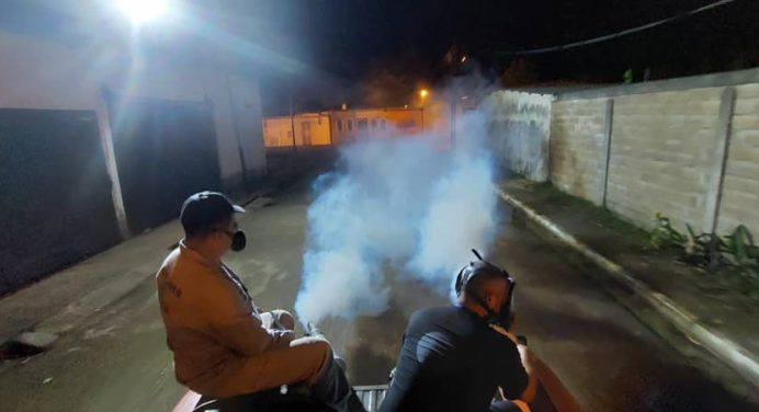 Realizan jornada de fumigación en comunidades del municipio Cedeño