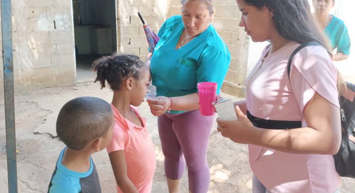 Sector Chacaíto de Santa Bárbara recibió jornada asistencial