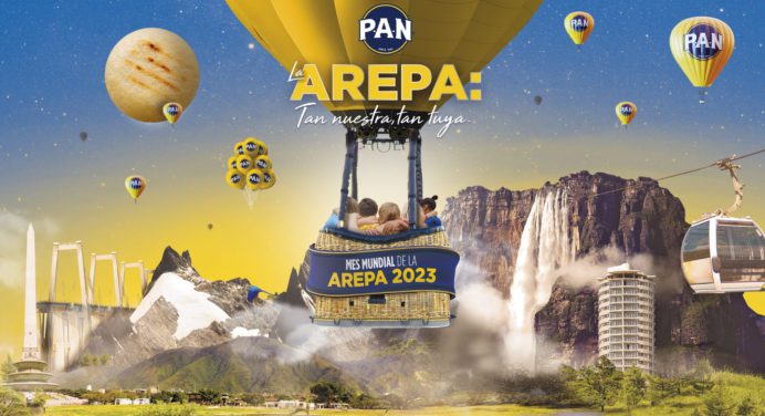 Septiembre es el mes de la arepa y P.A.N. lo celebra por todo el mundo