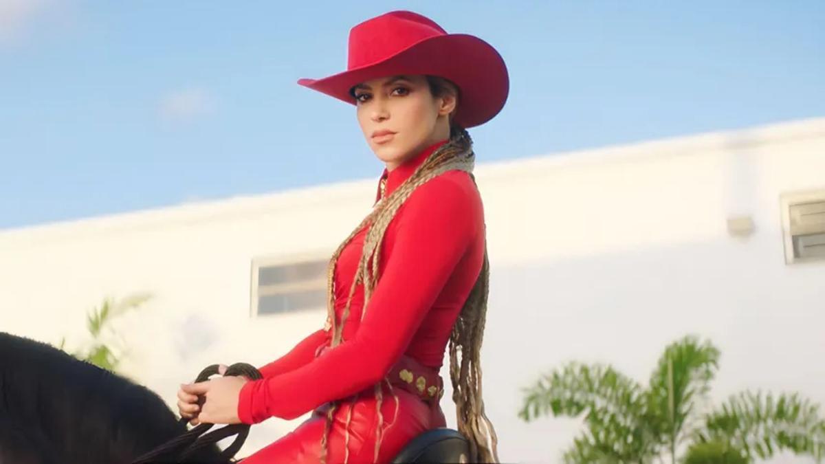 Shakira al estilo de Doña Bárbara en su nueva canción con indirecta a su exsuegro