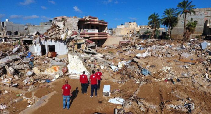 Tragedia en Libia: Cruz Roja alertó sobre riesgos en el cambio climático
