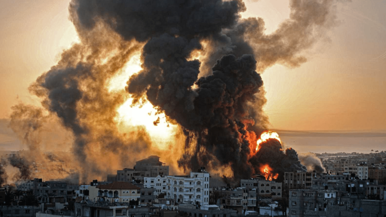 a una semana de la guerra aumenta a 2 215 los fallecidos en gaza tras bombardeos de israel laverdaddemonagas.com a verdad de monagas 1 1