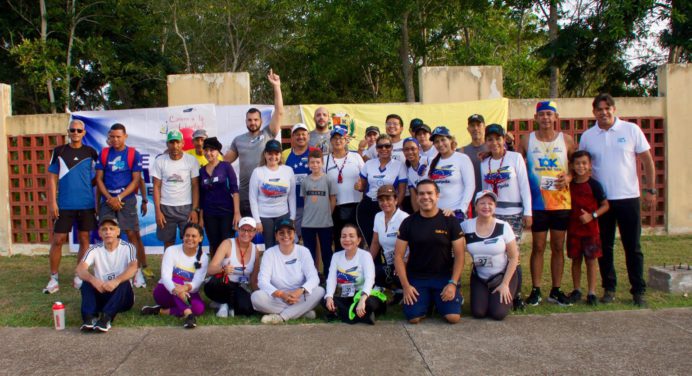 Carrera 5K se realizó en Monagas para motivar la primaria del 22Oct