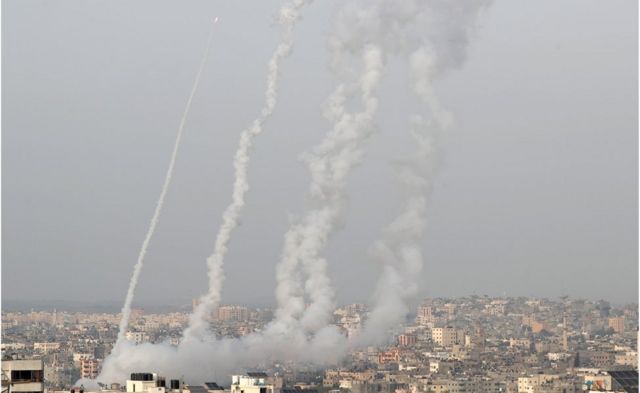 heridos en Gaza por bombardeos israelíes