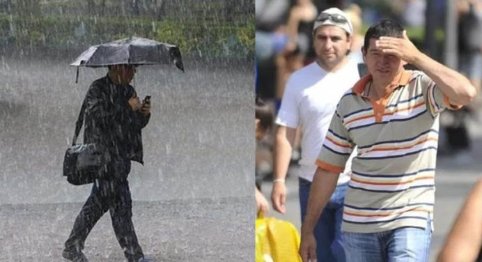 ¡Cuidado! Inameh mantiene pronostico de lluvias, pero en siete estados tendrán 39 grados de calor