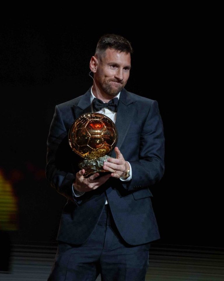 ¡el Octavo Lionel Messi Ganó El Balón De Oro 2023