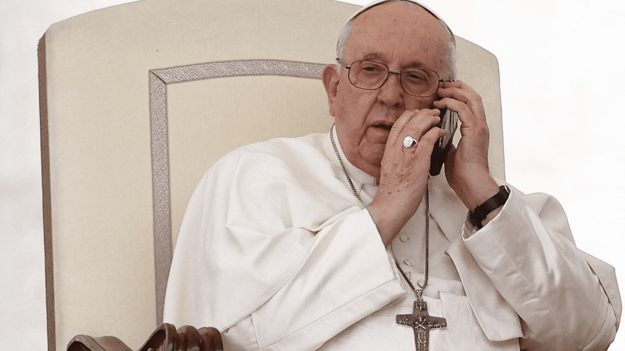 El papa Francisco expresó su apoyo a los habitantes de Gaza