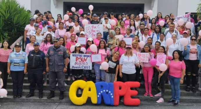 En Caripe conmemoraron el Día Mundial Contra el Cáncer de Mama