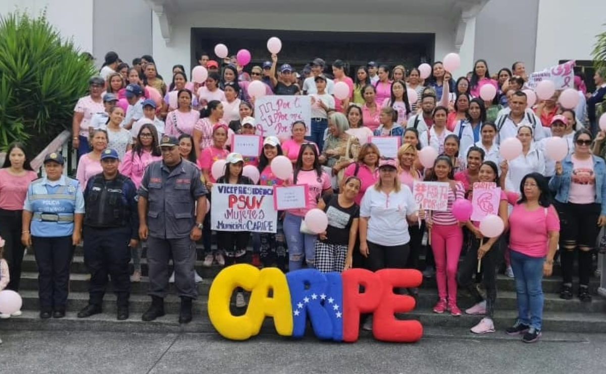 En Caripe conmemoraron el Día Mundial Contra el Cáncer de Mama