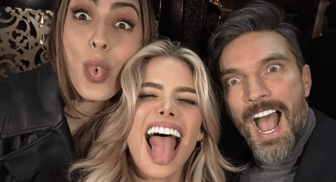 ¡Explotan las redes! Marie Claire Harp presume relación abierta con Julian Gil y su novia