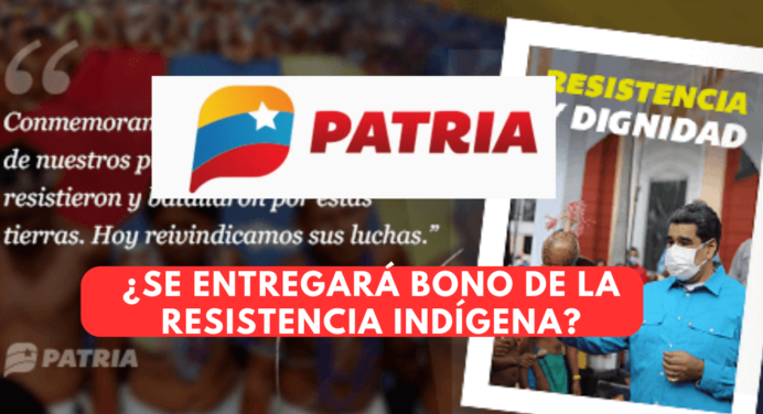 ¿Habrá bono de la Resistencia Indígena este 12 de octubre? Esto es lo que se sabe