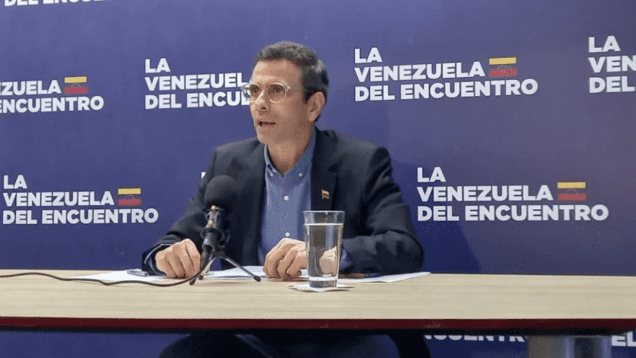 Henrique Capriles declinó su candidatura a la elección primaria del 22 de octubre
