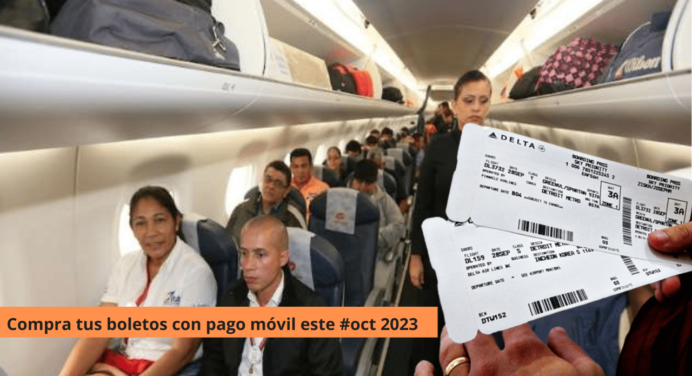 ¡Imperdible! Descubre qué aerolínea permite ahora comprar los boletos con pago móvil