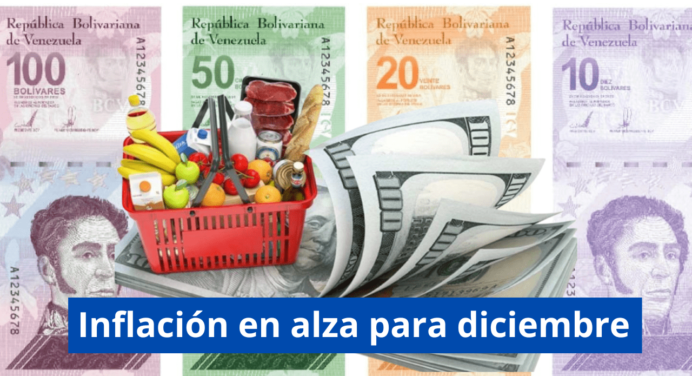 Inflación puede estar cercana al 300 % para diciembre de 2023