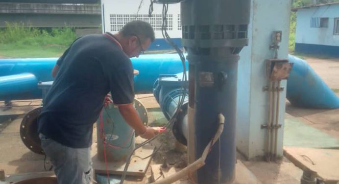 Instalada sexta bomba en el Bajo Guarapiche para distribuir 1.300 litros de agua por segundo