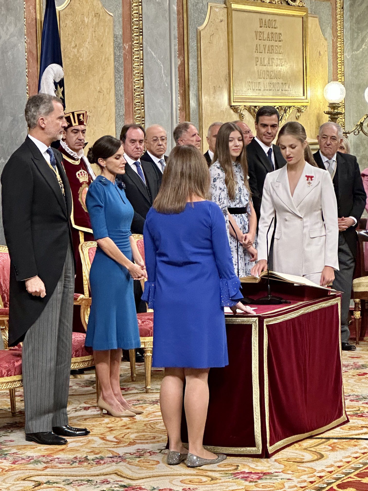 Princesa Leonor jura la Constitución de España