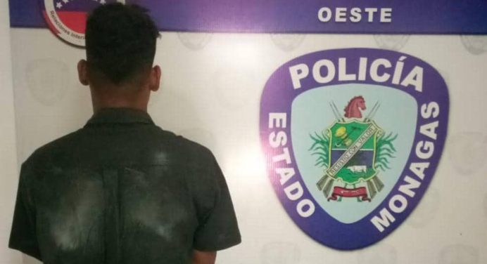 Polimonagas detuvo a un sujeto en Areo por presuntos actos lascivos a dos niñas