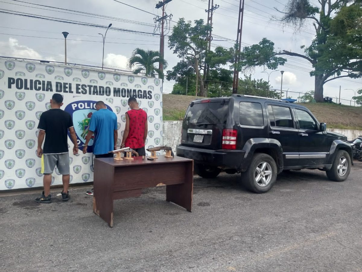 Polimonagas frustró un robo de vehículo y desmanteló grupo delictivo en Maturín 2 laverdaddemonagas.com whatsapp image 2023 10 27 at 11.48.15 am