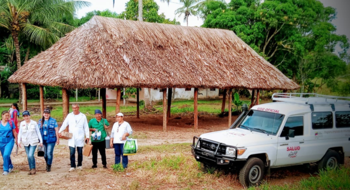 Llevan vacunación al área fluvial de San José de Buja