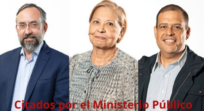 Ministerio Público citó a Jesús María Casal, Mildred Camero y a Roberto Abdul-Hadi