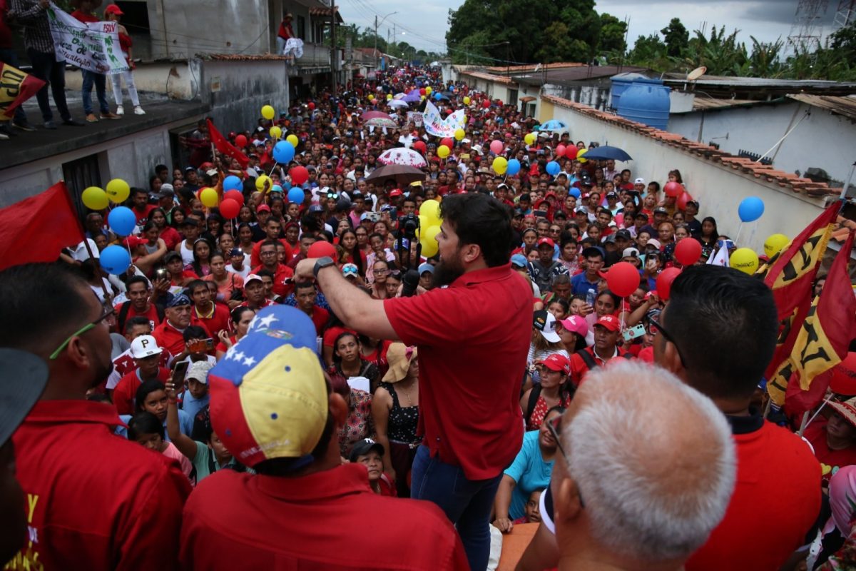 multitudinaria marcha en aguasay organizo el psuv para apoyar al presidente nicolas maduro laverdaddemonagas.com marcha en aguasay2