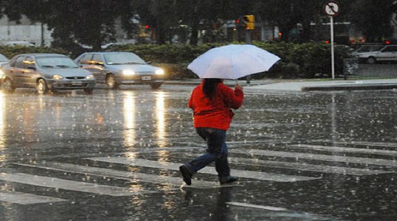 Lluvias en horas de la tarde