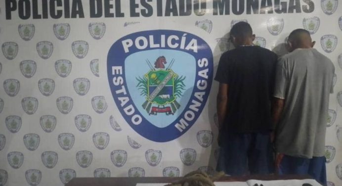 Polimonagas detuvo en El Furrial a dos sujetos por presunto abigeato