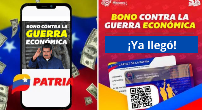 ¡Ponte pilas! Mira quiénes reciben el bono de Fin de Año contra la Guerra económica en Patria