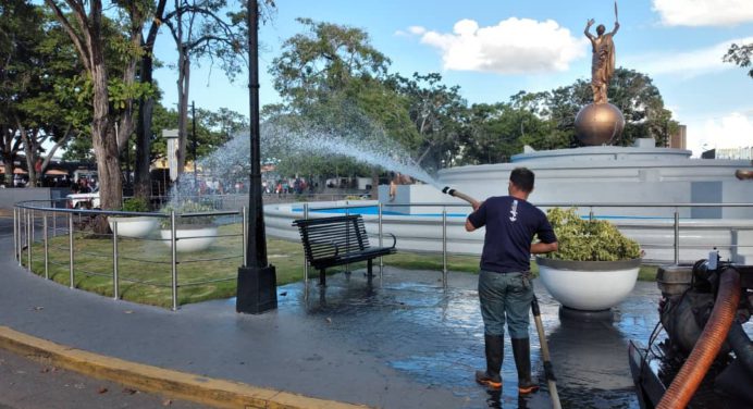 Por una ciudad más ecológica recuperan espacios públicos en Maturín