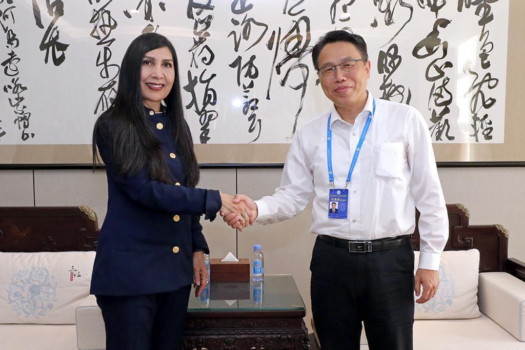 Presidenta del TSJ se reúne con vicepresidente del Tribunal Superior de Fujian