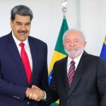 Presidentes Nicolás Maduro y Lula da Silva en conferencia telefónica